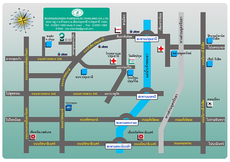 Photo map - ปั๊มเคมีและปั๊มน้ำเสีย - บุญสูงเนิน ปั๊มแอนด์วาล์ว